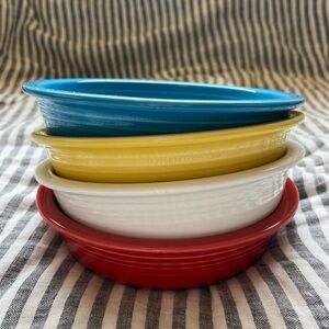 Fiesta set of 4 bowls in bright colors